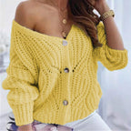 Damesvest met knopen – Livia vest