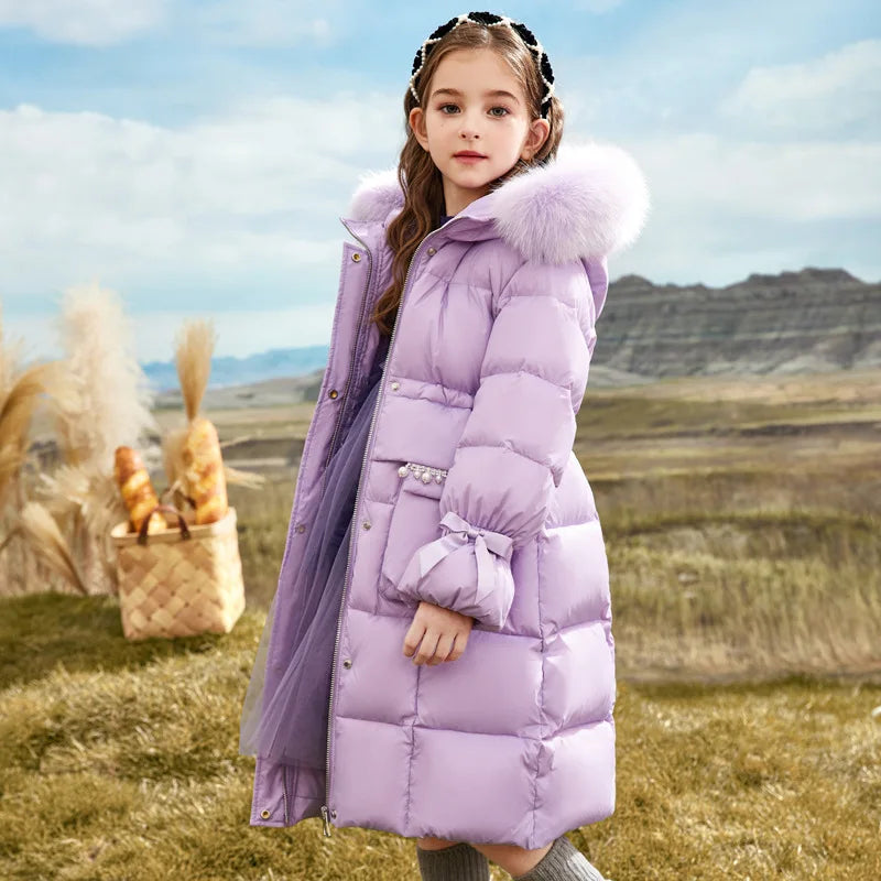 Meisjes winterjas