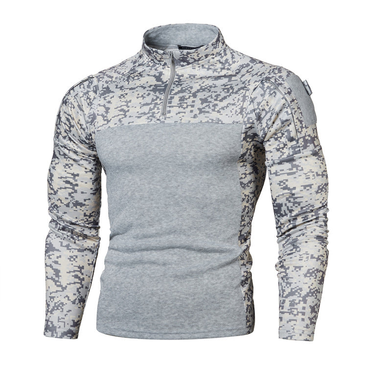 Outdoorshirt Jonah met camouflageprint