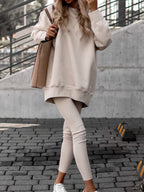 Zachte trui in oversized model