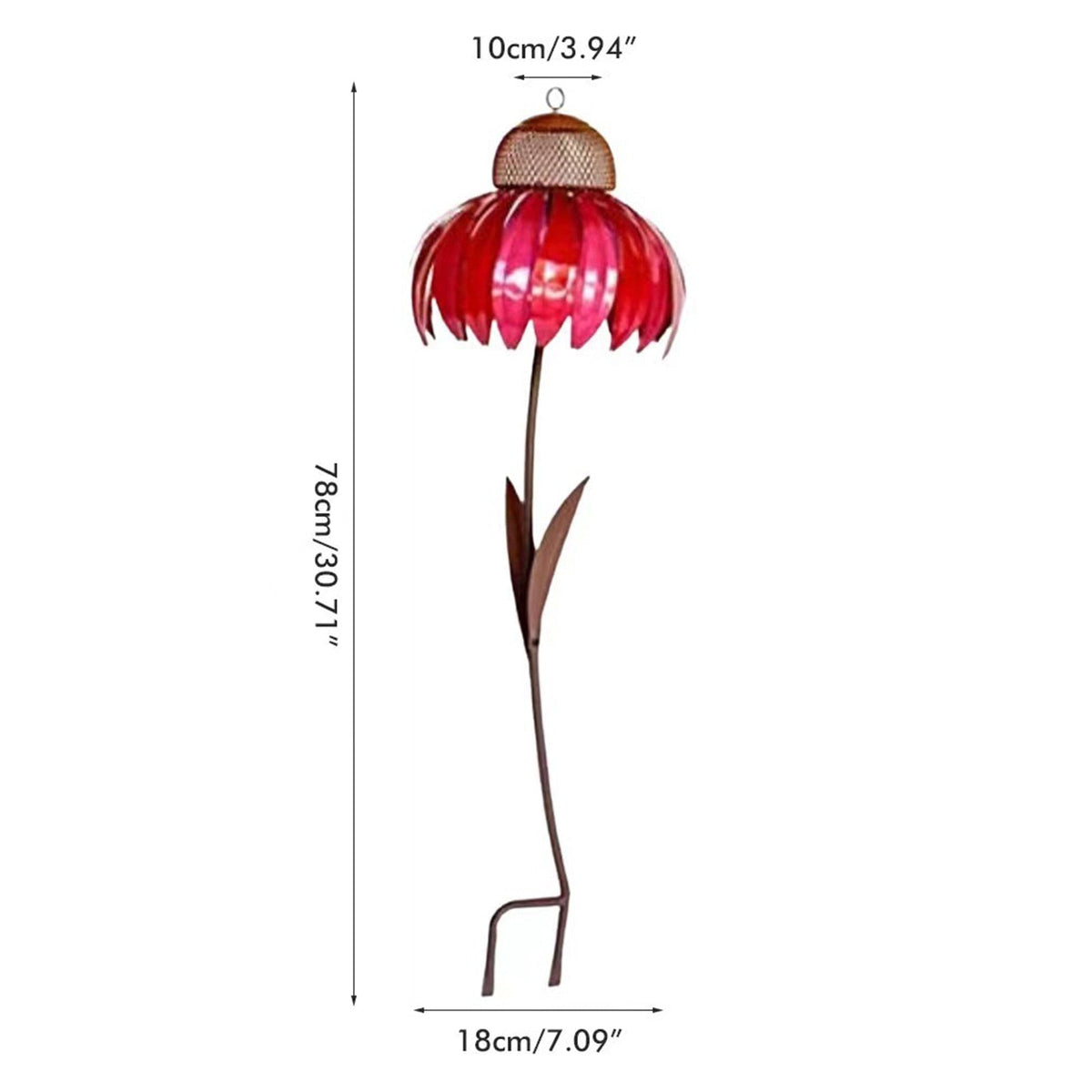 Bloemvormig vogelvoederhuisje