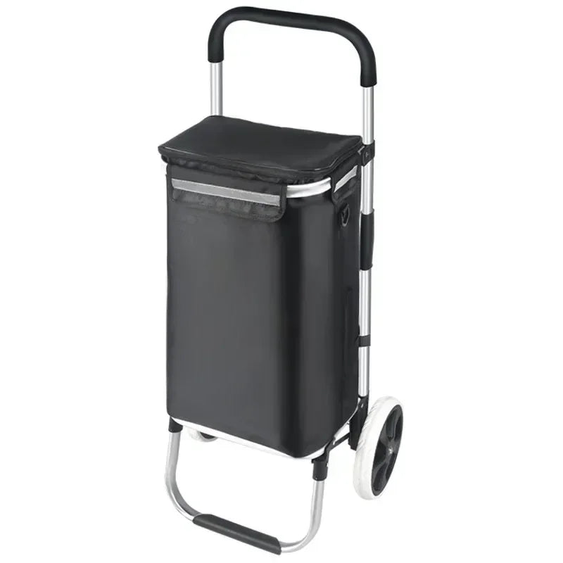 Grote capaciteit & vouwbare winkelwagen