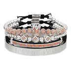 Gevlochten armband I am queen