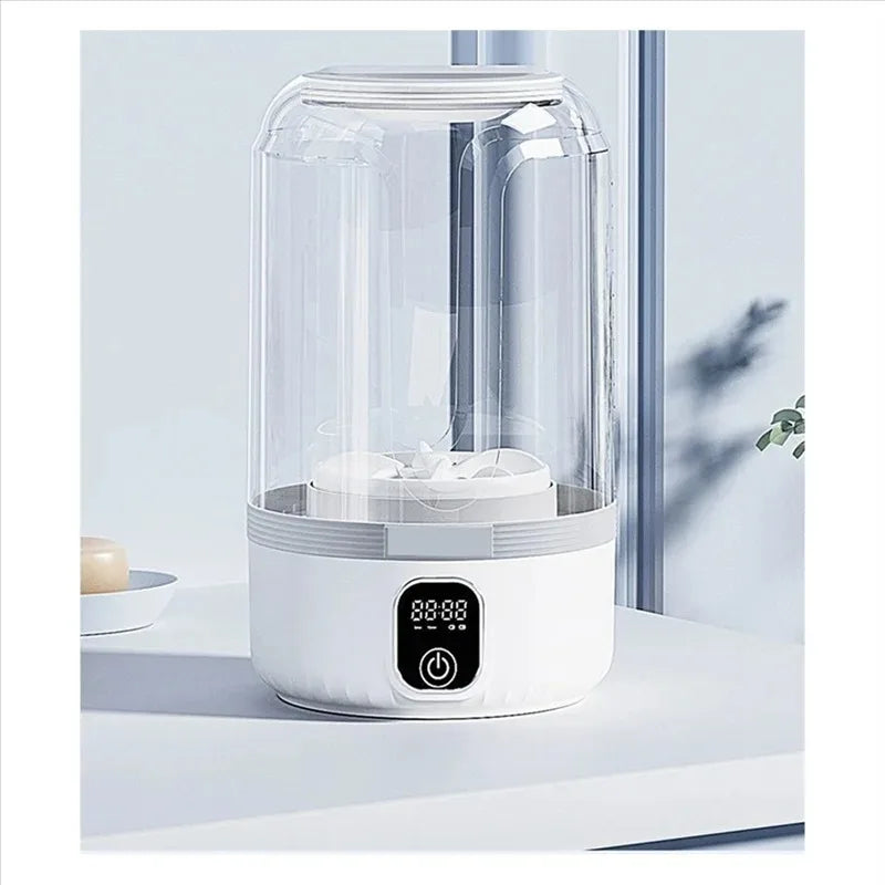 Miniwasmachine met LED-display voor kleine kledingstukken