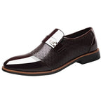Glanzende herenschoenen