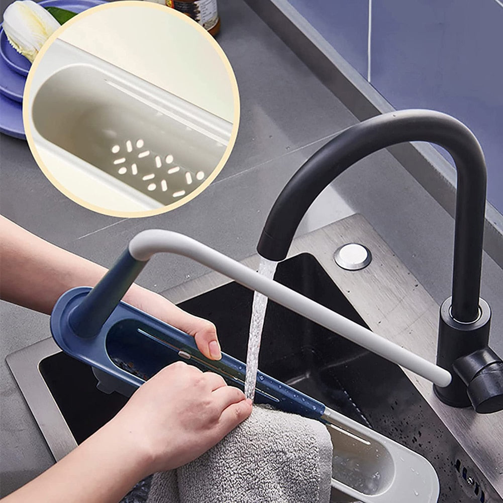 Telescopisch gootsteenrek Sink Rack