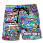 Heren zwemshort met graffiti print — afbeelding 27