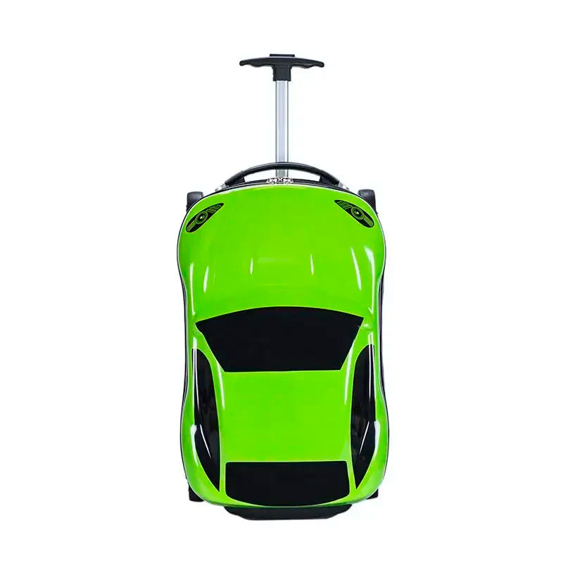 Harde kinderkoffer met auto ontwerp