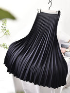 Hoge taille plissérok
