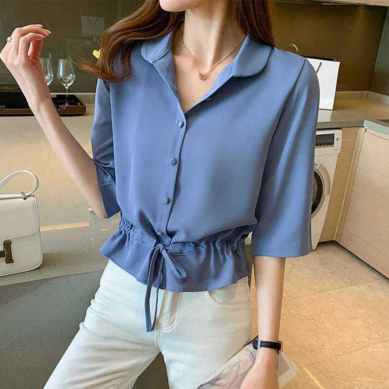Gedetailleerde blouse voor dames