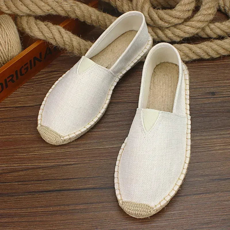 Heren espadrille met graffiti-design