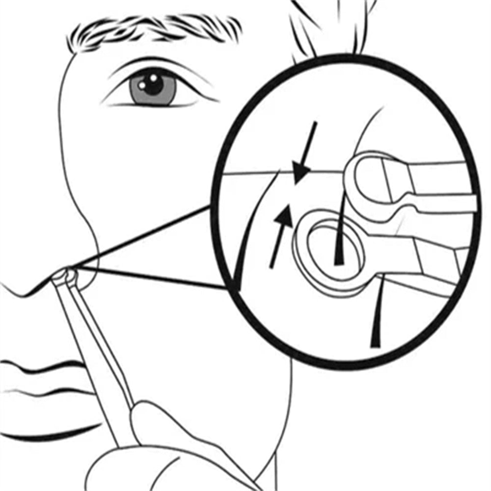 Ontharing pincet Ear nose trimmer