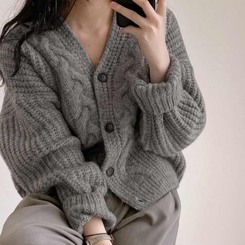 Gebreide vest voor dames – Tess
