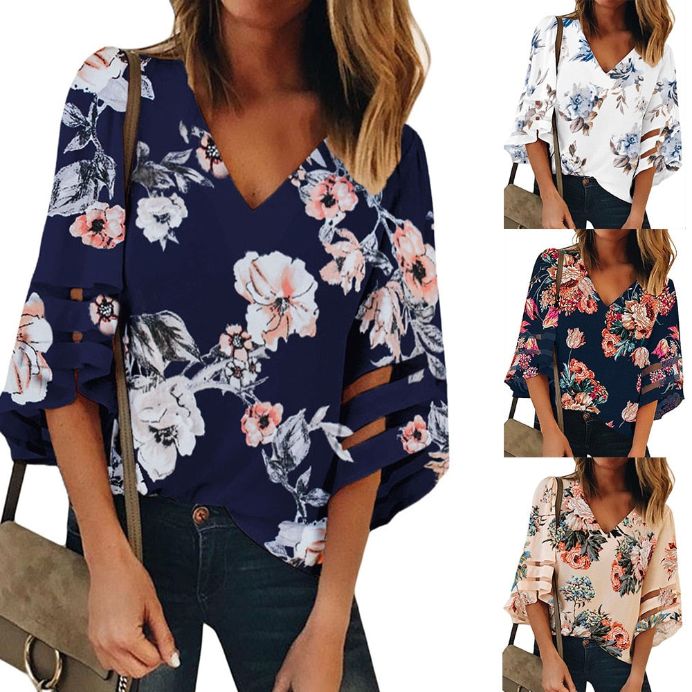 Losse dames blouse – Laura blouse