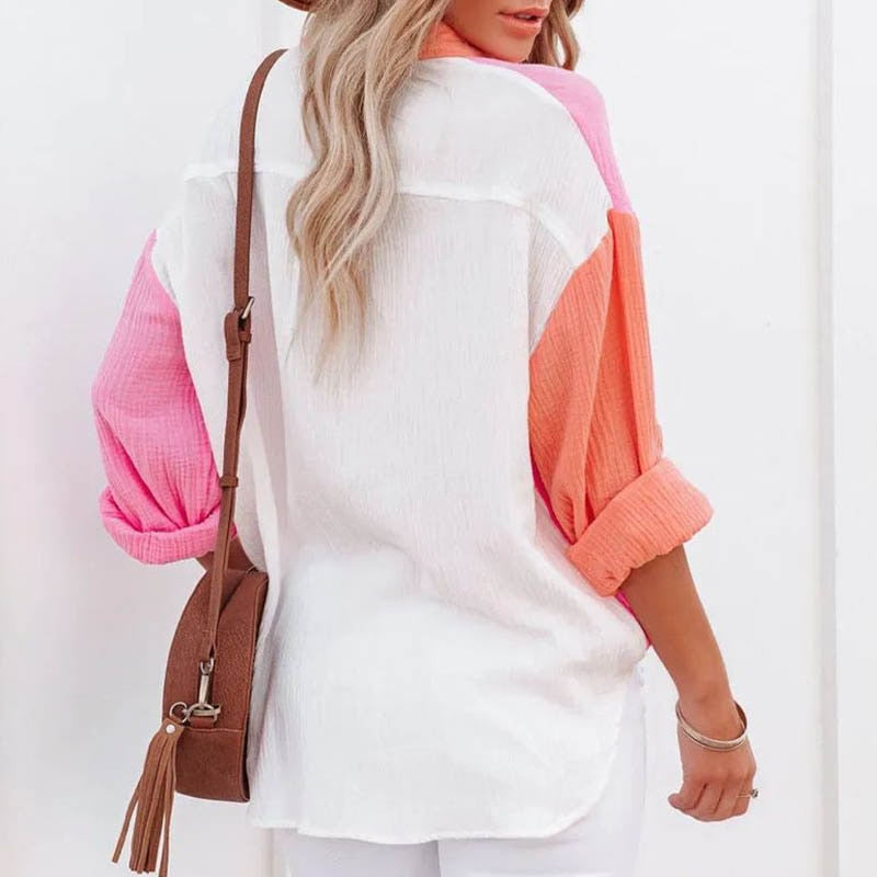 Blouse Lori in zomerkleuren