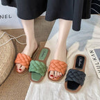 Sandalen met gevlochten banden