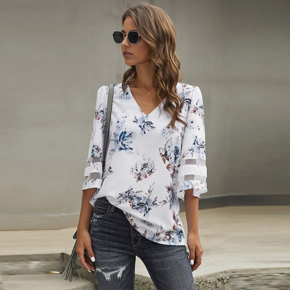 Losse dames blouse – Laura blouse
