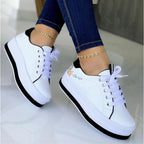 Sportschoenen met platform zool voor dames – Liva