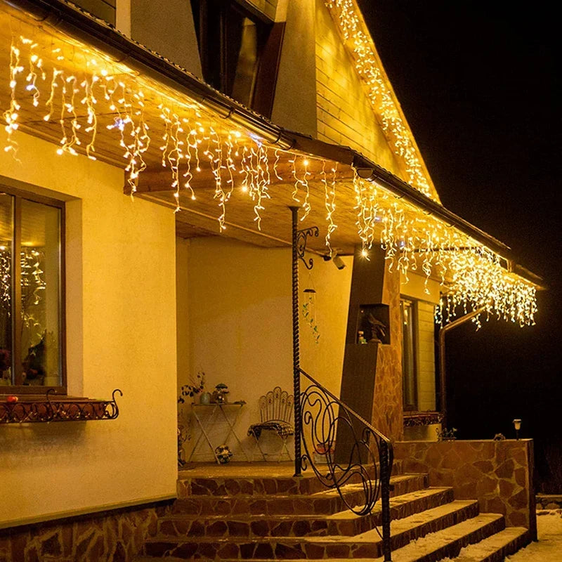 Sfeervolle ijskegel verlichting