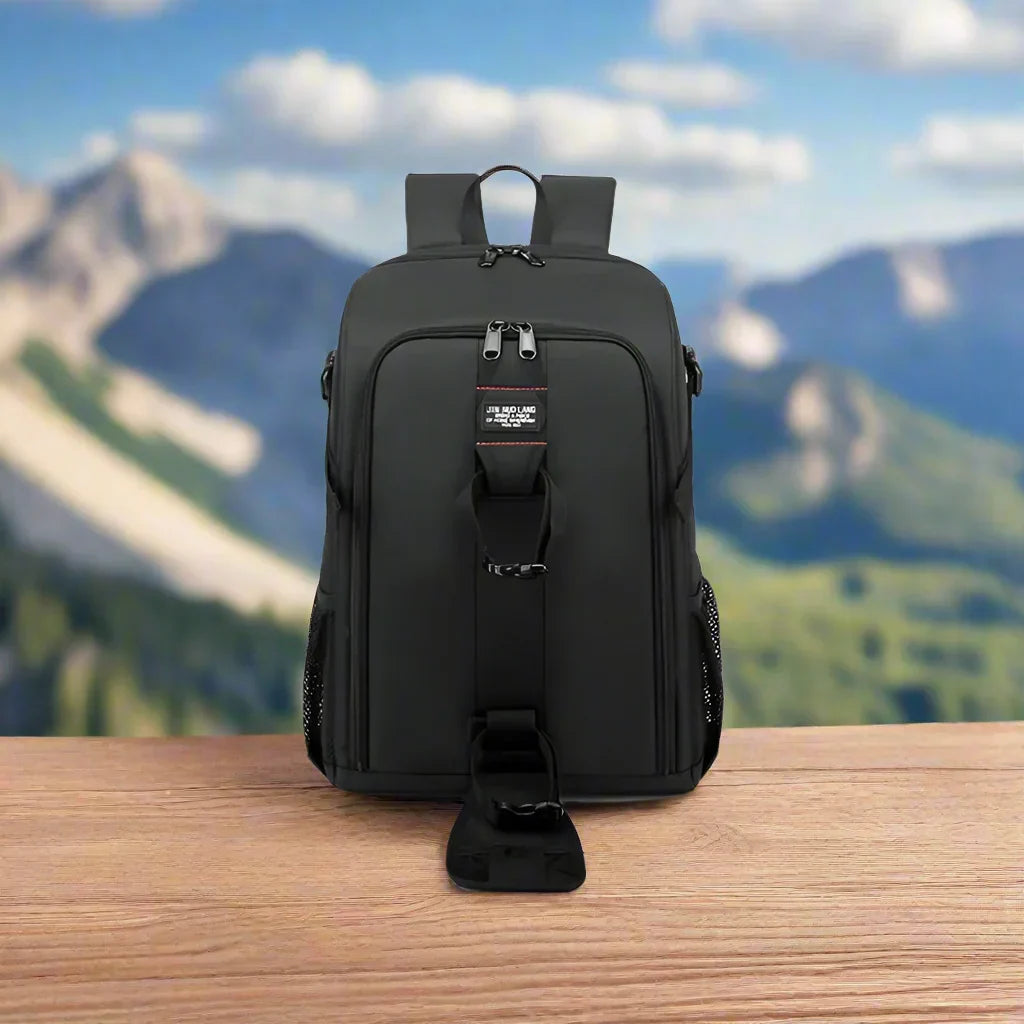 Oxford camera rugzak met multi-compartment opslag — afbeelding 2