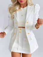 Blazer-Rok-Set dames – stijlvol & combinabel