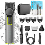 Baardtrimmer & draadloze haartrimmerset