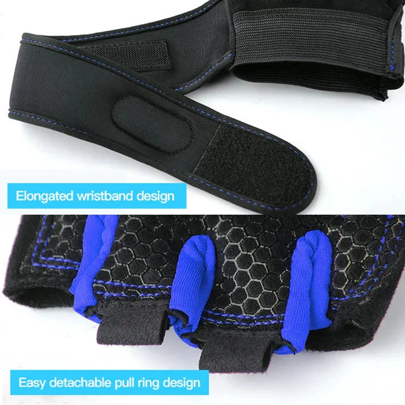 En ondersteunende gym handschoenen
