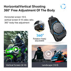 Bluetooth motorrijdershelm camera 1080P HD