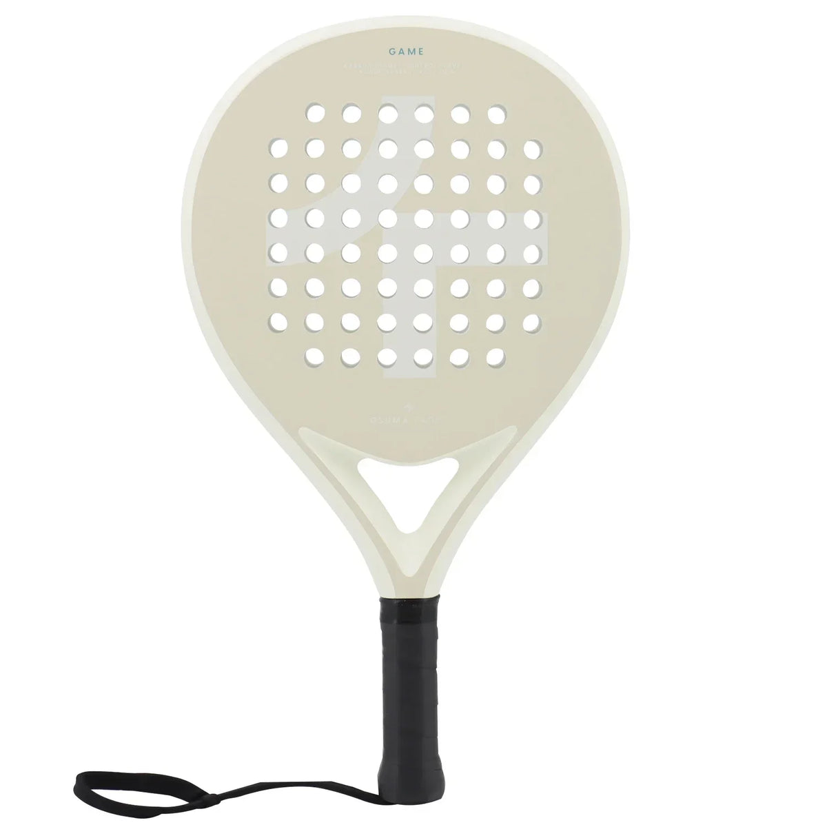 Carbon padel racket