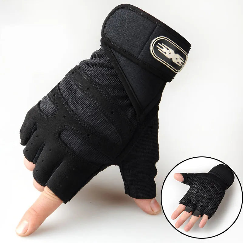 En ondersteunende gym handschoenen