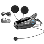 Bluetooth motorhelm intercom headset met 1000m bereik