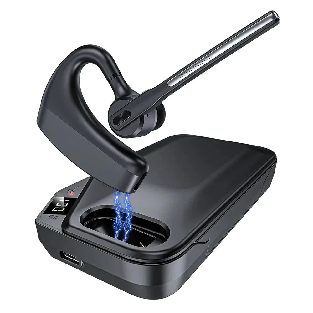 Ruisonderdrukkende bluetooth-headset met dubbele microfoons