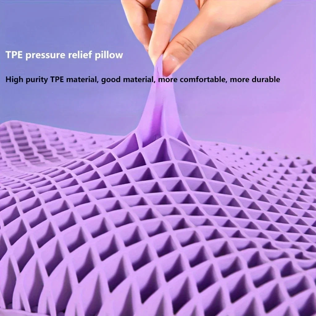 Ademend cervicale TPE kussen met zero-pressure ondersteuning
