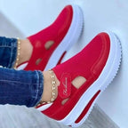 Ademende dames meshsneakers