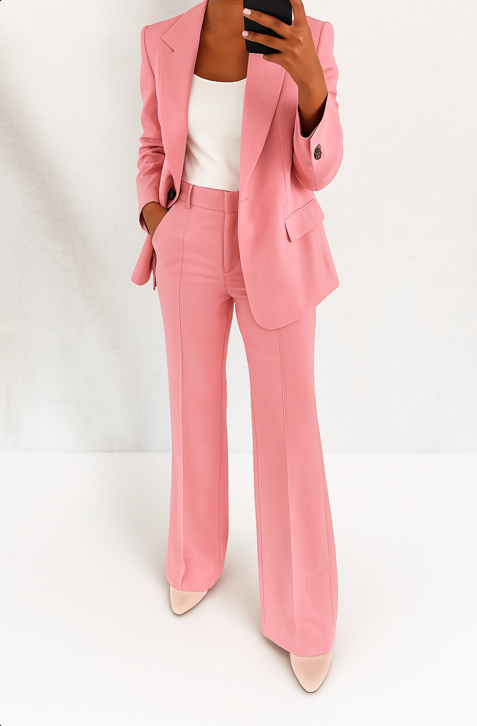 Abra | Damespak met blazer en broek