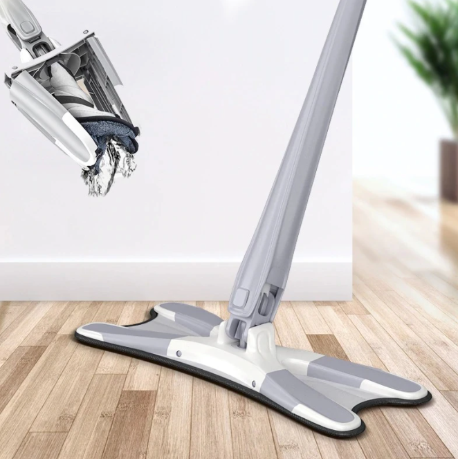 Draaibare vloermop van 360°