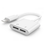 Laad- en audioadapter Lightning Splitter