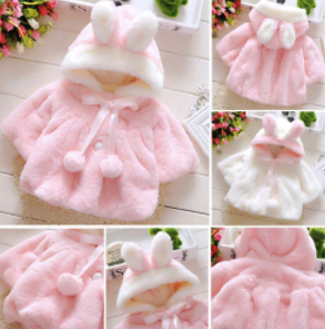 Kinderhoodie met konijnmotief