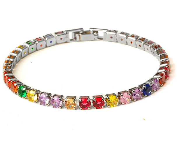 Tennisarmband met zirkonia