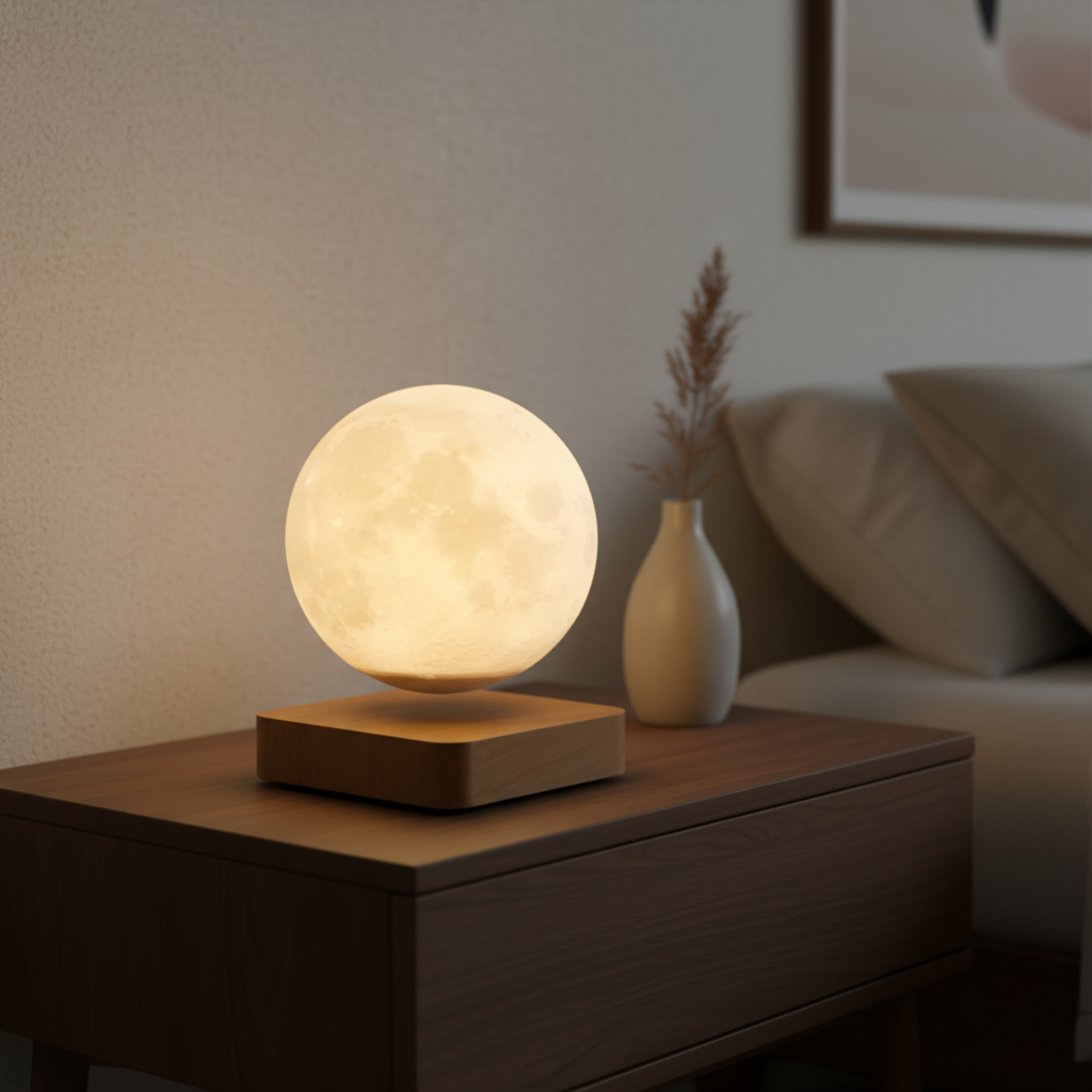 Zwevende led-maanlamp