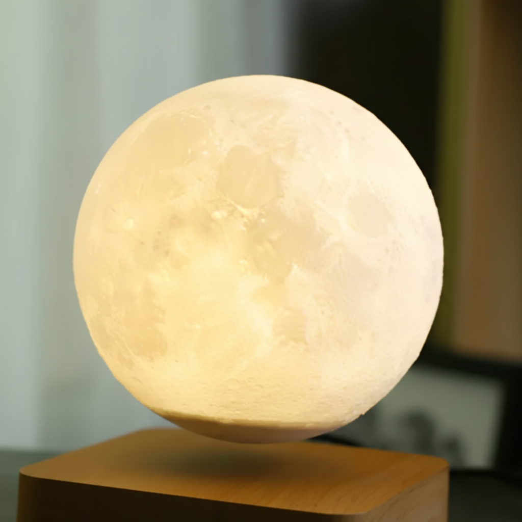 Zwevende led-maanlamp