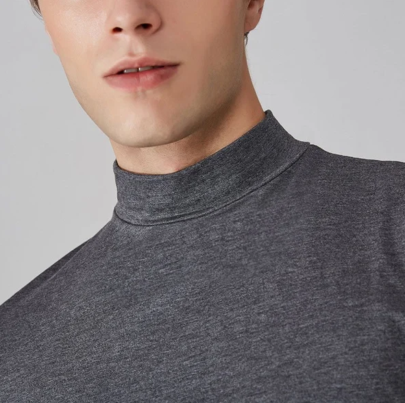 Heren colshirt met korte mouwen