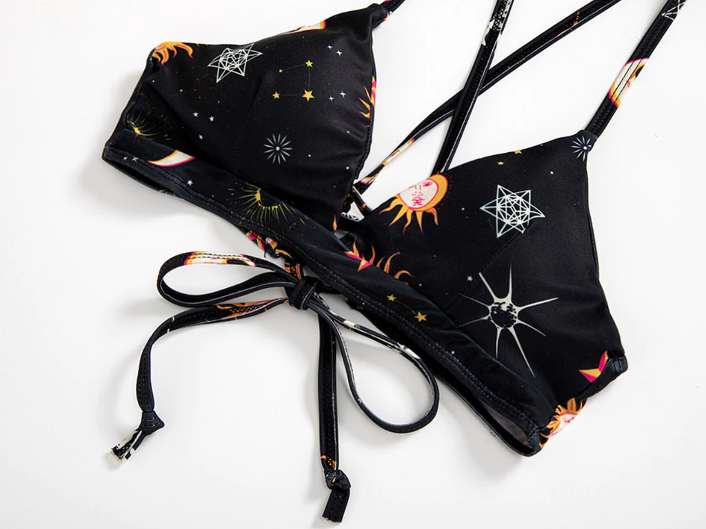 Bikini Zinda met zonnebloemmotief