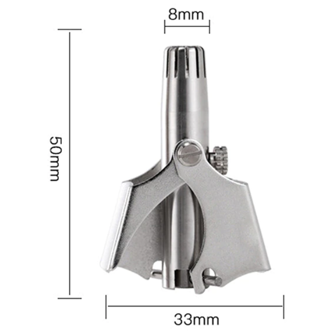 Pro RVS neushaar trimmer