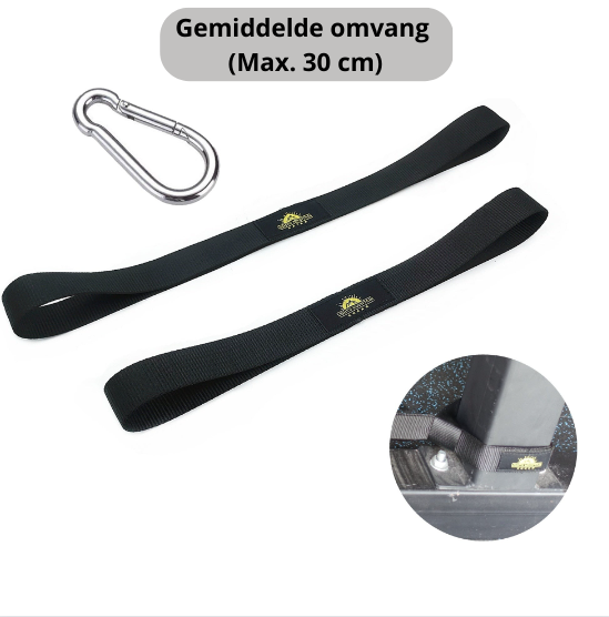 Pro battle rope straps