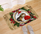 Kerstdeurmat