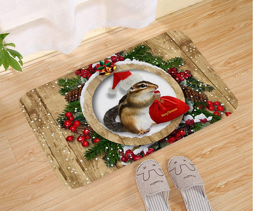 Kerstdeurmat