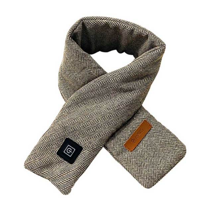 Verwarmde wintersjaal