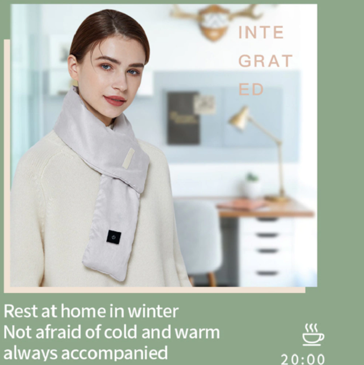 Verwarmde wintersjaal