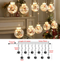 Kerstboomverlichting met bollen